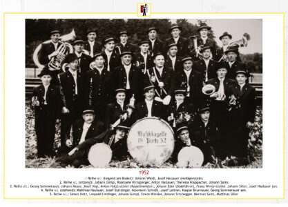 1952 Musikkapelle Puch