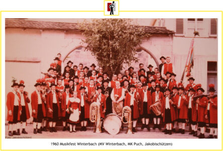 1960 Musikkapelle Puch: Musikfest in Winterbach