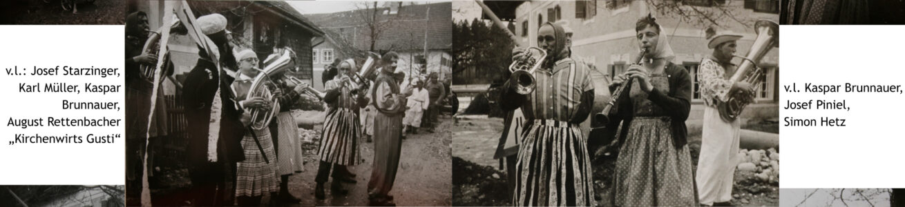 1963 Musikkapelle Puch: Faschingsumzug in Puch