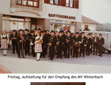 1975 Musikkapelle Puch: 80 jähriges Jubiläumsfest