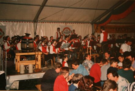 1995 Musikkapelle Puch: Konzert nach dem Bieranstich am Freitag den 26. Mai 1995